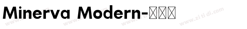 Minerva Modern字体转换